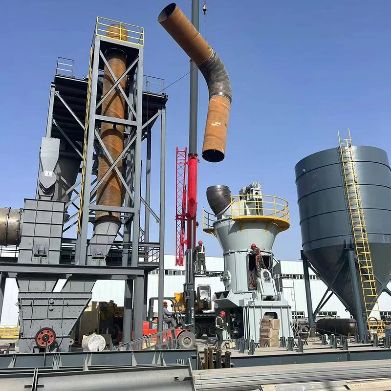 High-purity natural gypsum powder production line3